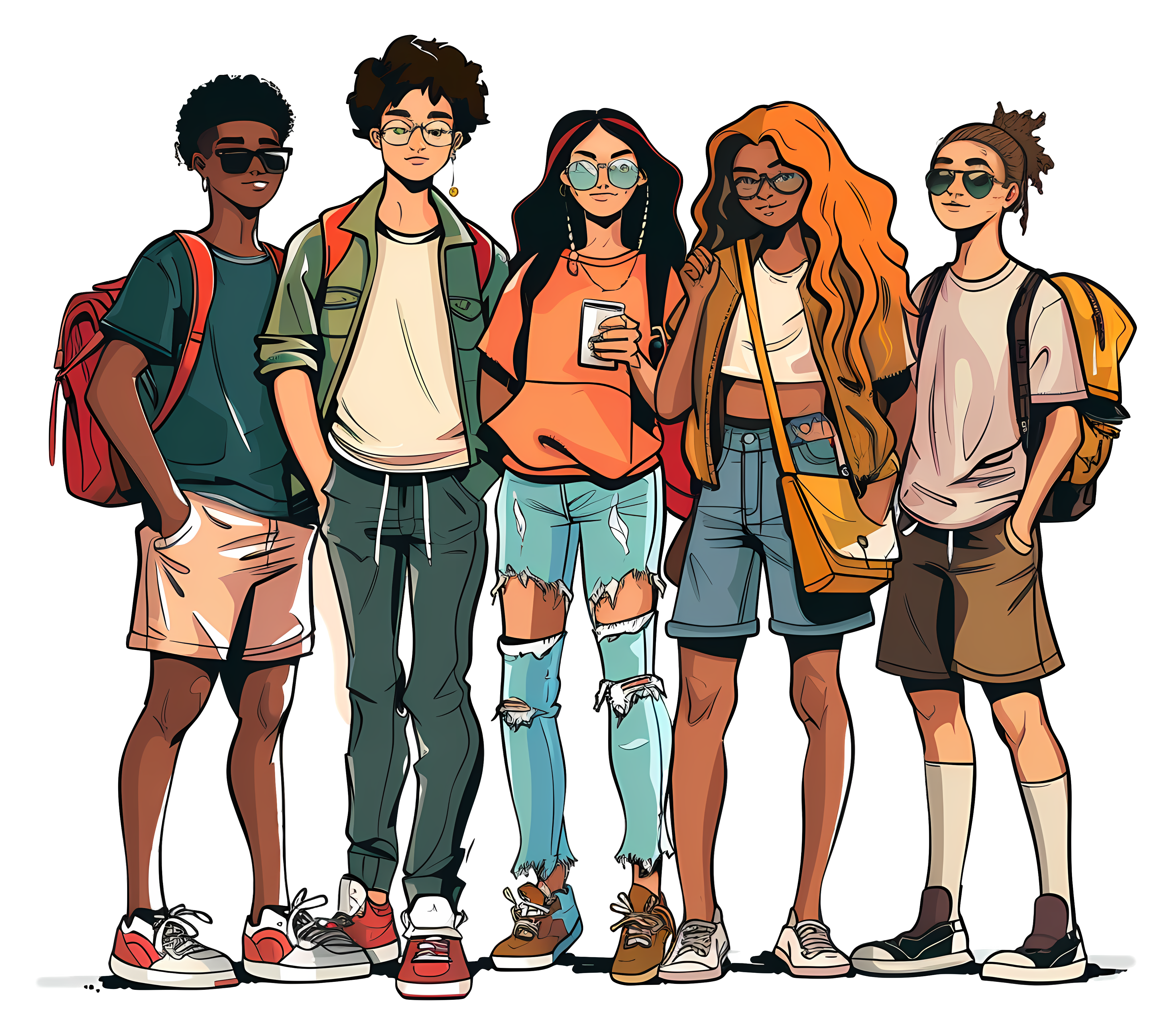 Students illustration